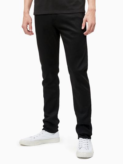 Calvin Klein Ruhák HU164325 | Calvin Klein CKJ 016 Férfi Farmernadrág Fekete